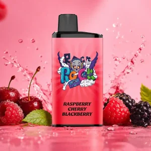 IGET Bar Pro Raspberry Cherry Blackberry vape featuring a mixed berry flavour profile